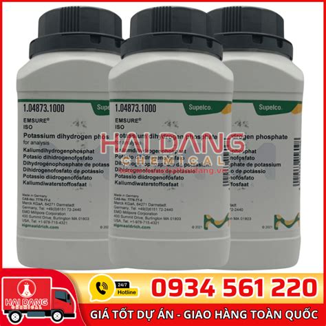 potassium dihydrogen phosphate lo kg hang merck duc