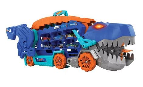 Hot Wheels City Caminh O Transportador T Rex Ultimate Mattel Caminh Es Motos E Nibus De