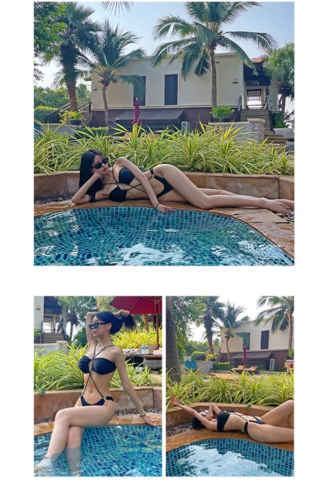 楽天市場全 色セクシービキニ ピンク ブラック S M twist bikini zon シナモンガール セクシー cinnamongirl レディース 可愛い