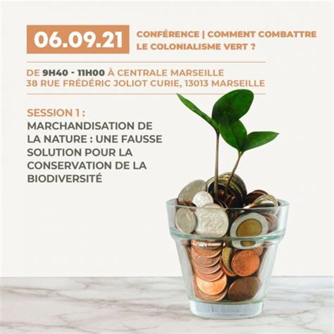 Conf Rence Comment Combattre Le Colonialisme Vert Session