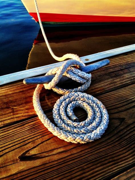 Isnt It Pretty To Think So Sailing Knots Boat Rope Boat Cleats