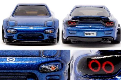 95 MAZDA RX 7のレビュー貴重なFD3Sが満を持してホットウィールに DTW90 Hot Wheels 情報まとめ