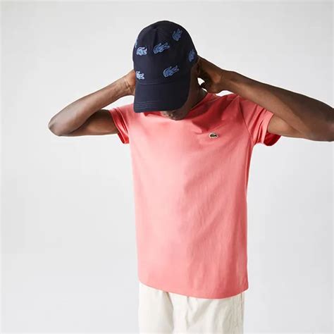 Áo Thun Nam Lacoste Mens Crew Neck Pima Cotton Jersey T Shirt Th6709
