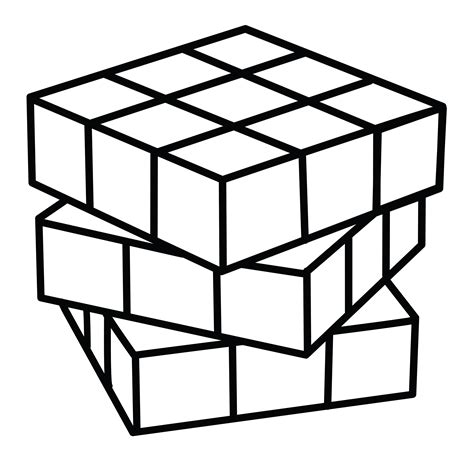 cube clip art 4
