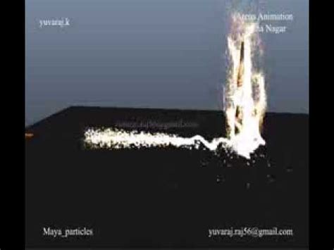 Maya Dynamics Maya Particle Sequence Particle Emitter Show Reel