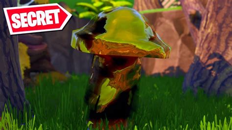 So I Found A Golden Mushroom In Fortnite Youtube