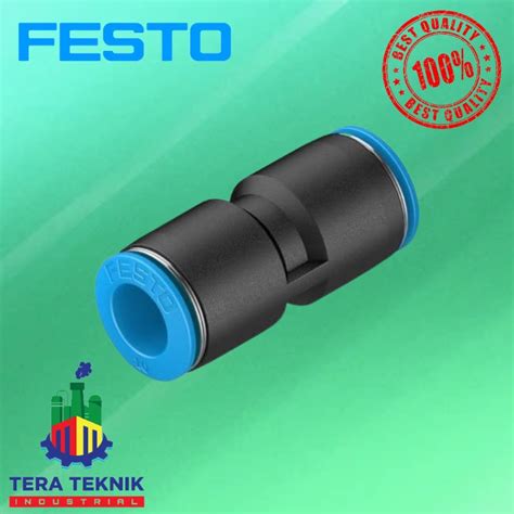 Jual Festo Push In Connector Qs Mm Fitting Ready Stock