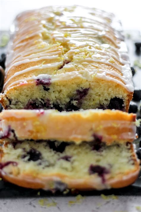 Easy Blueberry Lemon Loaf With Lemon Glaze The Seasoned Skillet