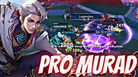 Aov Murad Pro Gameplay Arena Of Valor Youtube