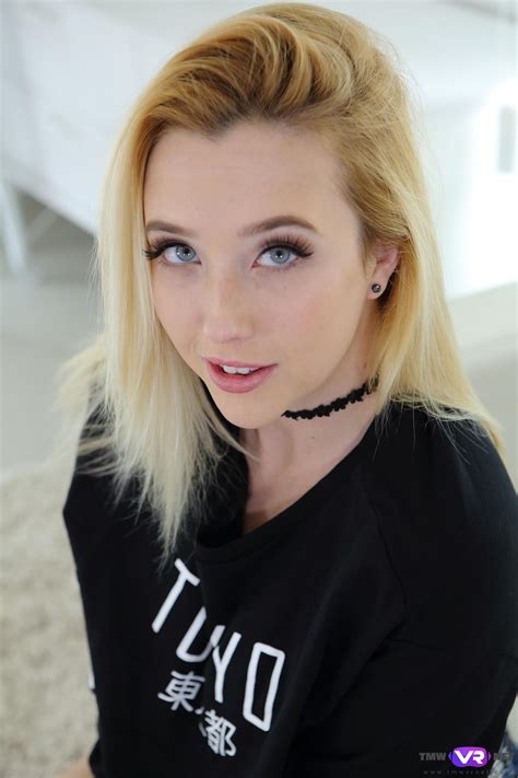 Samantha Rone Blonde Pornstar Face American Women Gray Eyes