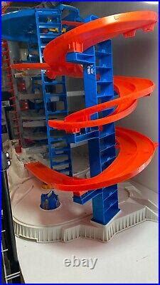 Car Track Set Hot Wheels Track Set Scale Toy Cars Feet Tall Garage Motorized Gorilla