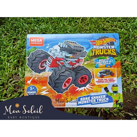 Jual Mega Construx Hot Wheels Monster Truck Building Set Original Shopee Indonesia