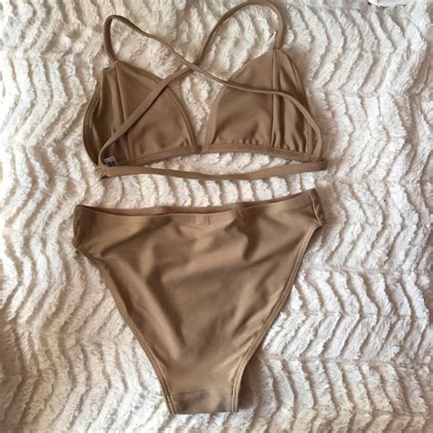 Matte Label Swim Matte Swim Nude High Cut Bikini Xs Poshmark