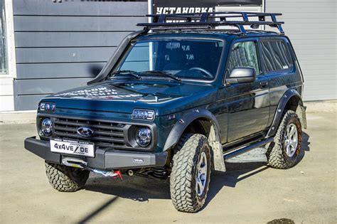 Тюнинг Нивы 3д под 29 колеса в Екатеринбурге