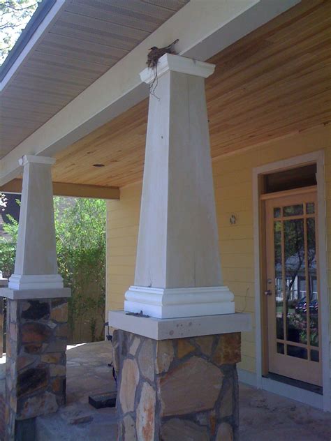 Craftsman Style Porch Columns - Orchids | Plants