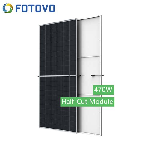 Fotovo Pv Module W Half Cut Technology P Type Mono Crystalline Mono