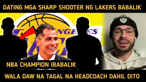 DALAWANG FORMER LAKERS PLAYER NA MGA SHARPSHOOTER ANG IBABALIK NG