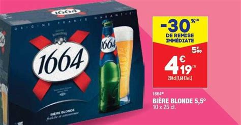 Promo Bière Blonde chez Aldi iCatalogue fr