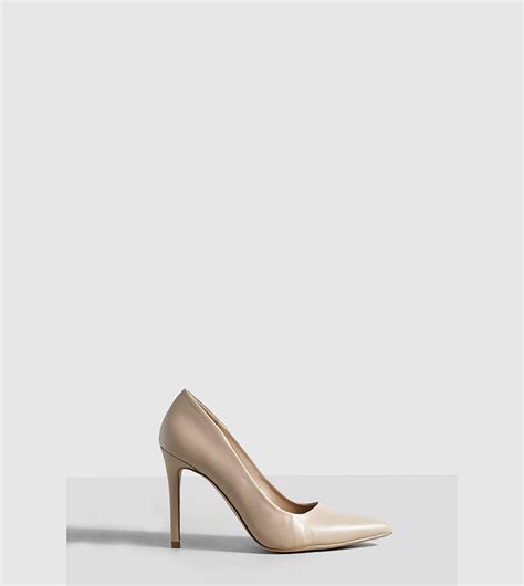Buy Boohoo Stiletto Court Shoes In Nude ThStreet UAE