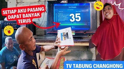 CARA PASANG SET TOP BOX SANEX DI TV TABUNG CHANGHONG 21 INC DAPAT