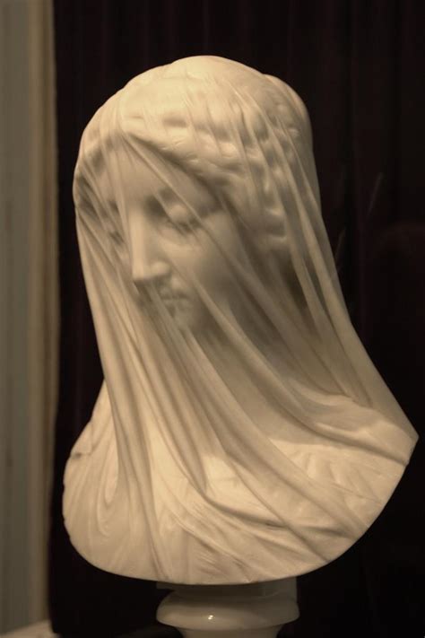 Modesty By Antonio Corradini Carved Entirely Out Of Marble