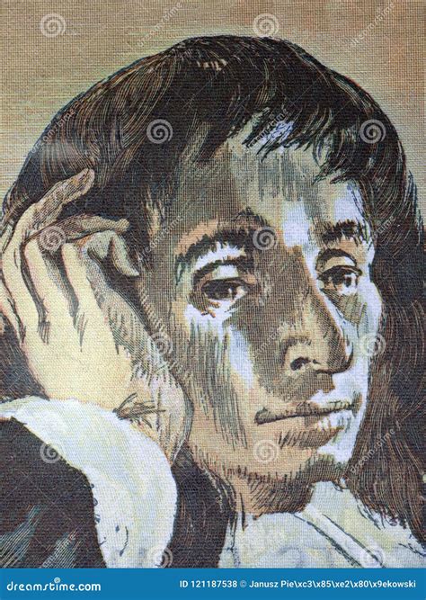 blaise pascal portrait stock photo image  inventor