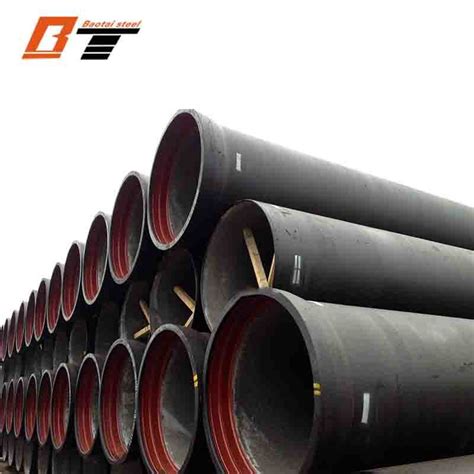 Water Pressure Ductile Iron Pipe Class K Price Cast Iron Pipe