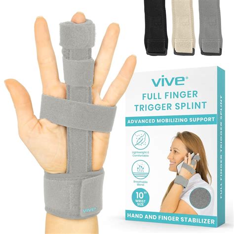 Buy Vive Trigger Finger Splint Full Hand And Wrist Brace Support