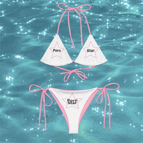 Pornstar Bikini Stripper Outfit Micro Bikini Etsy