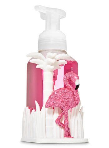 Flamingo Palm Tree Gentle Foaming Soap Holder | Bath & Body Works