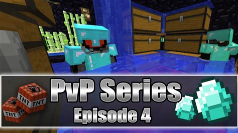 Minecraft Pvp Series Episode Drop Party Traps Youtube