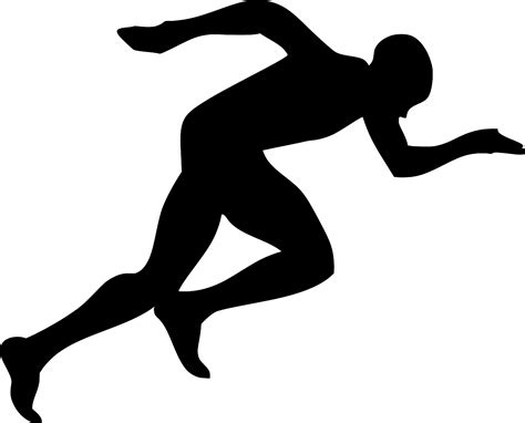 SVG > Athlet Geschwindigkeit Laufen sportlich - Kostenloses SVG-Bild ...