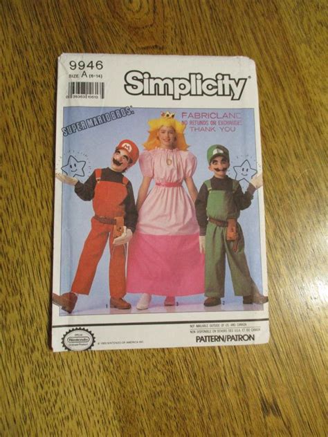 Princess Peach Costume Sewing Pattern