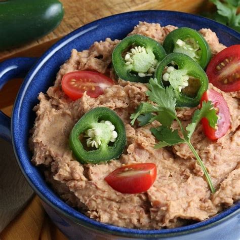 how to make can refried beans