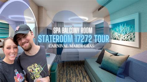 Carnival Mardi Gras Cloud Spa Balcony Room Tour Room Youtube