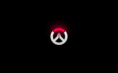 Overwatch 2 Wallpaper 4k Overwatch Logo Dark Background