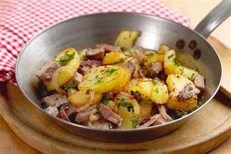 Tiroler Gröstl mit Rindfleisch - FreshMAG