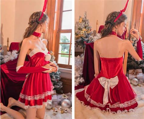Christmas Lingerie Set Christmas Gift Velvet Lingerie Etsy