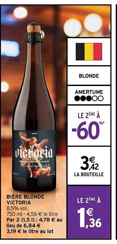 Promo Bi Re Blonde Victoria Chez Intermarch Icatalogue Fr