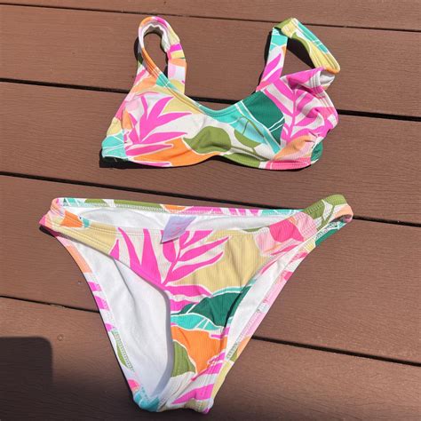 Bikini Pack Contains 6 Top And 7 Bottoms From Depop