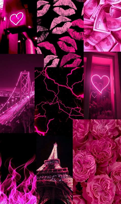 Hot Pink X Black Wallpaper In 2025 Purple Wallpaper Phone Hot Pink Wallpaper Cute Blue Wallpaper