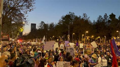 Asistencia A Marcha Del 8m Fue De 90 Mil Personas Gobierno Cdmx