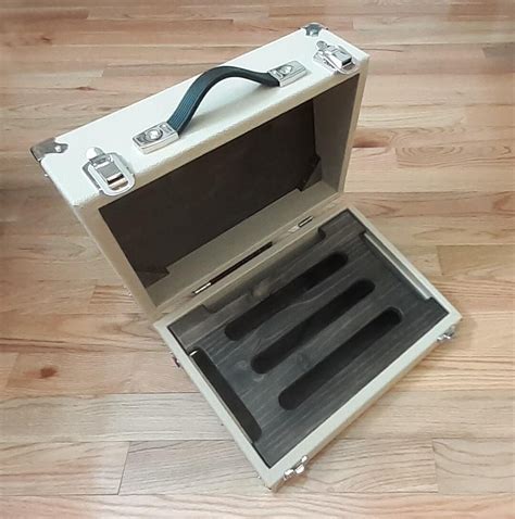 Handcrafted Fender Blonde Tolex Guitar Pedalboard Case Combo Etsy