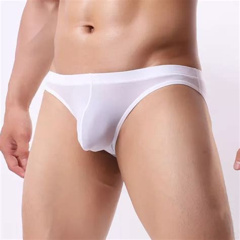 SEXY HOMME LINGERIE Transparent Bikini Bulge Pochette Slip Sous Vêtements EUR PicClick FR
