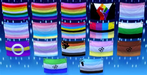 Maumos Extra Pride Flags For Sims 4 By Transfeminine On Deviantart