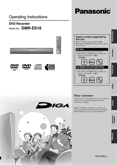 All Panasonic Dvd Recorder Manuals Available To Ship Same Day Tekrevolt
