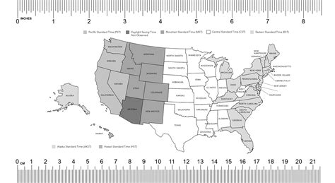 Us Map With Time Zones World Map