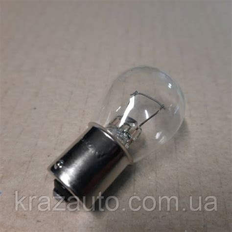 Лампа указателей поворотов и стоп-сигналов (одноконтактная) BA15s 24V ...