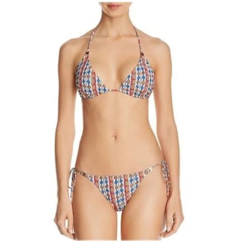 Zara Swim Tory Burch Gemini Link String Bikini Top Bottom Poshmark