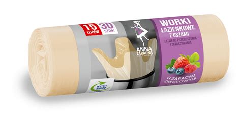 Торби за смет с аромат на плодове 15л, 30бр - Triada Market & Distribution